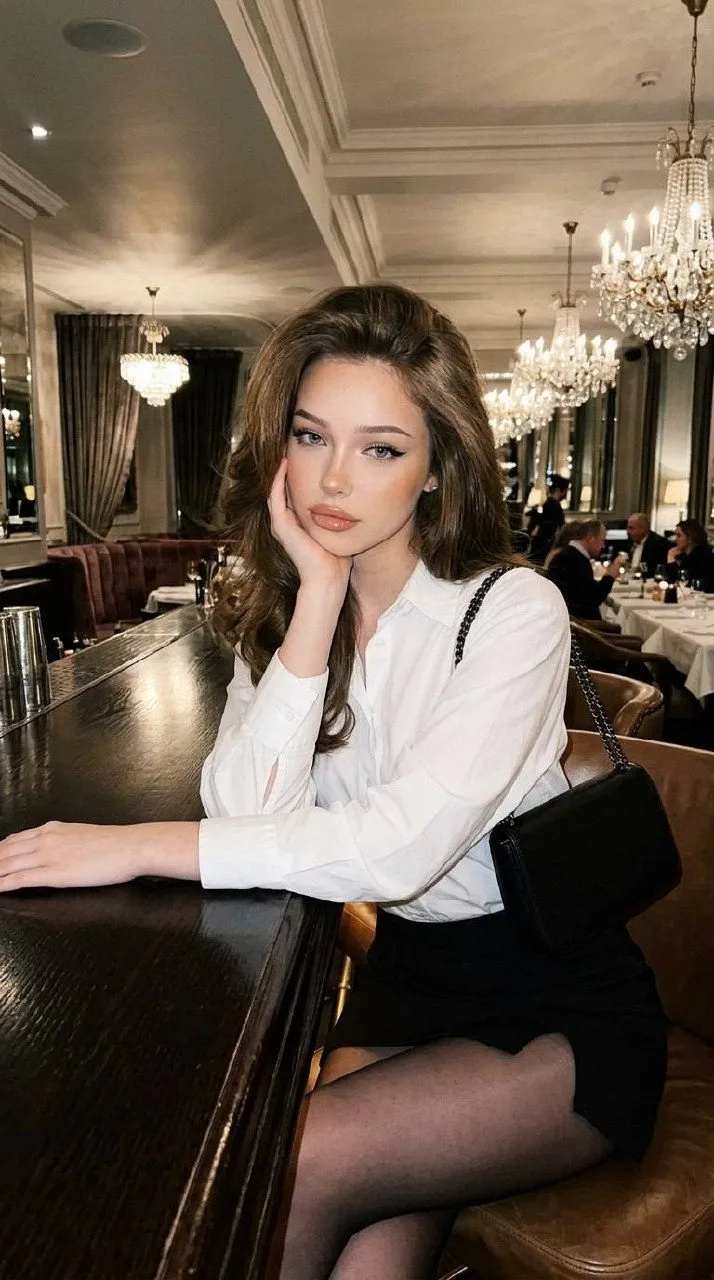 Makeup At A Restaurant