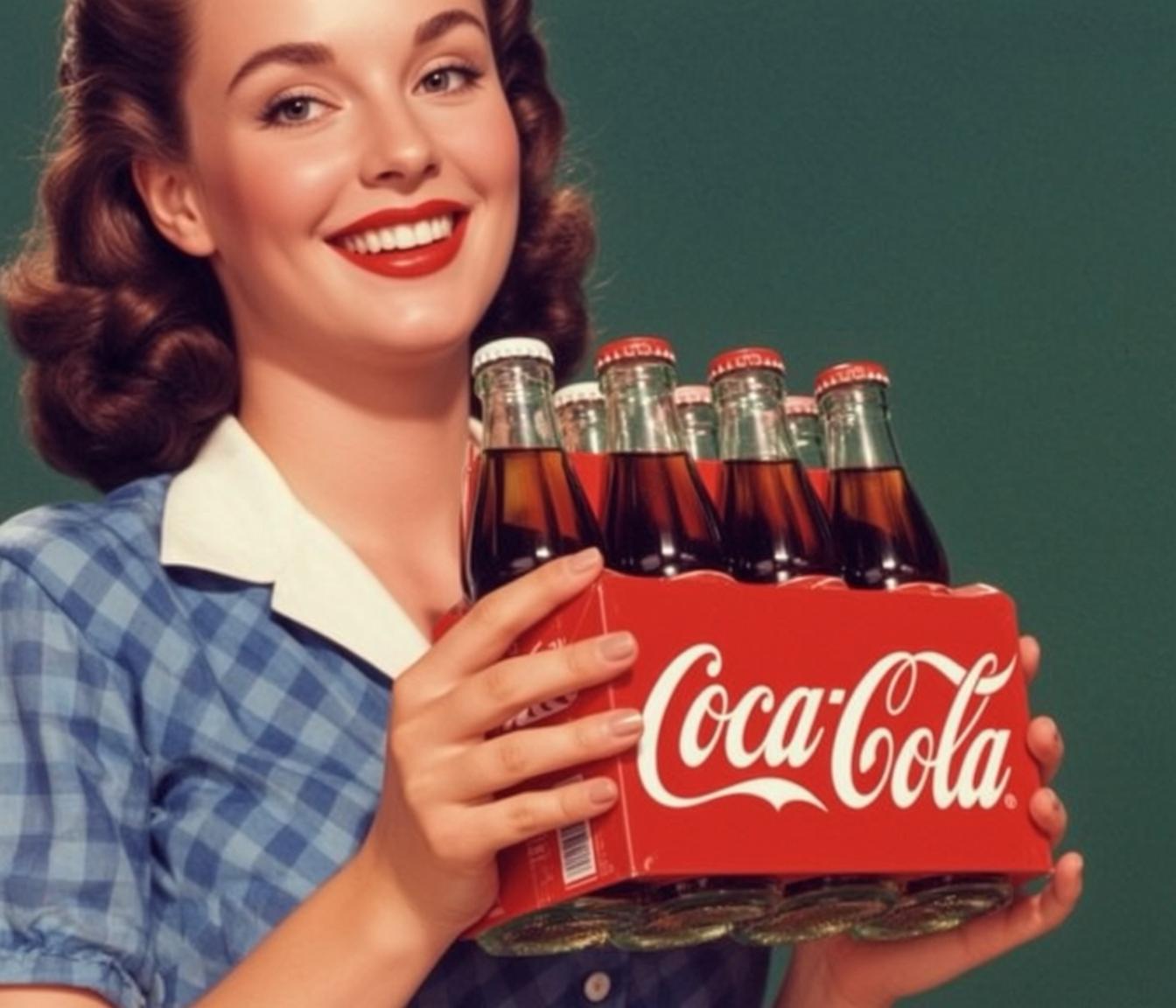 Checkered Shirt Soda Bottle Smile