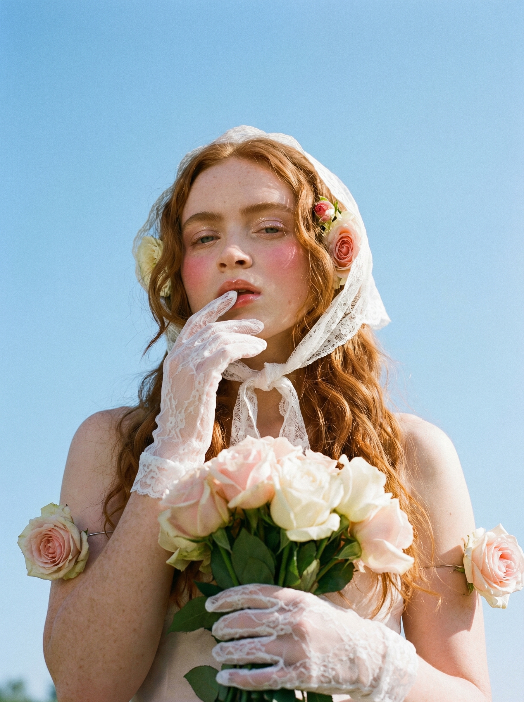 Romantic Floral Portrait