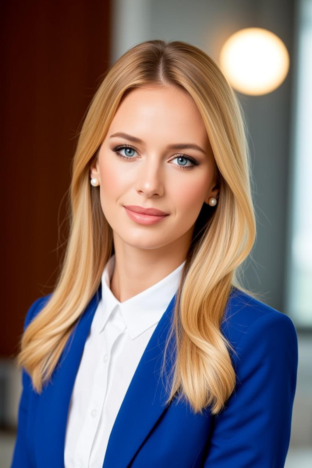 Luxury Young Long Blonde Wavy Hair Fair 2