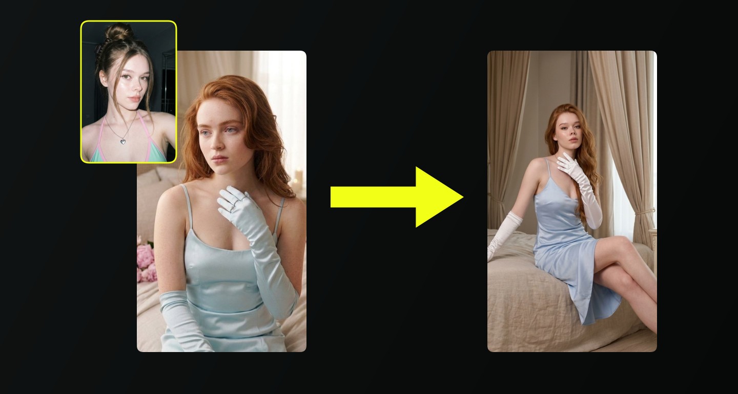 Mila remix walkthrough for Pale Blue Satin Slip Dress Bedroom Candles Peonies