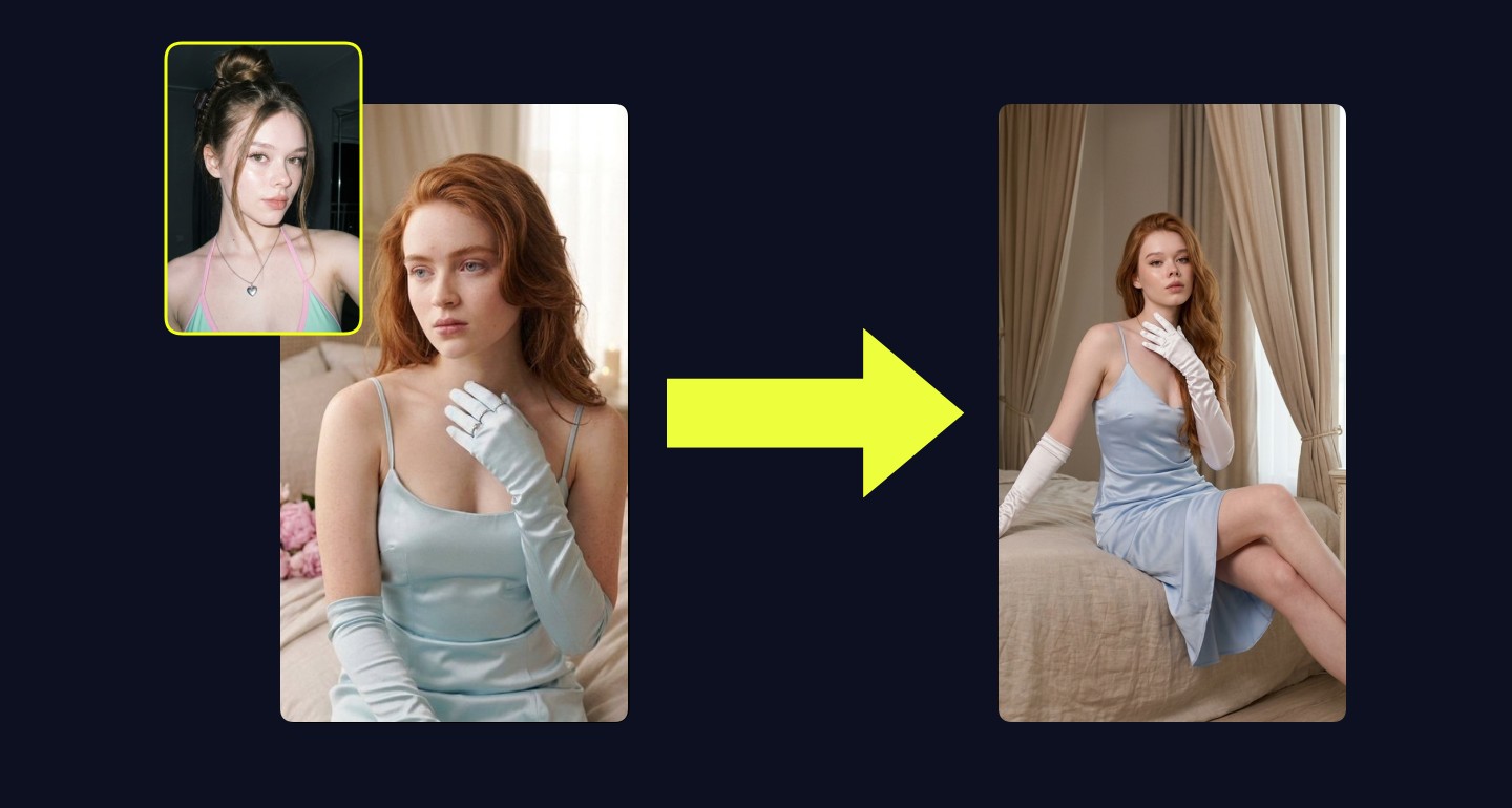 Mila remix walkthrough for Pale Blue Satin Slip Dress Bedroom Candles Peonies