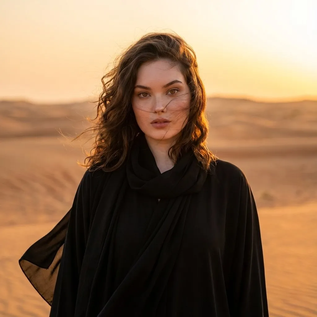Golden Hour Majesty in the Desert