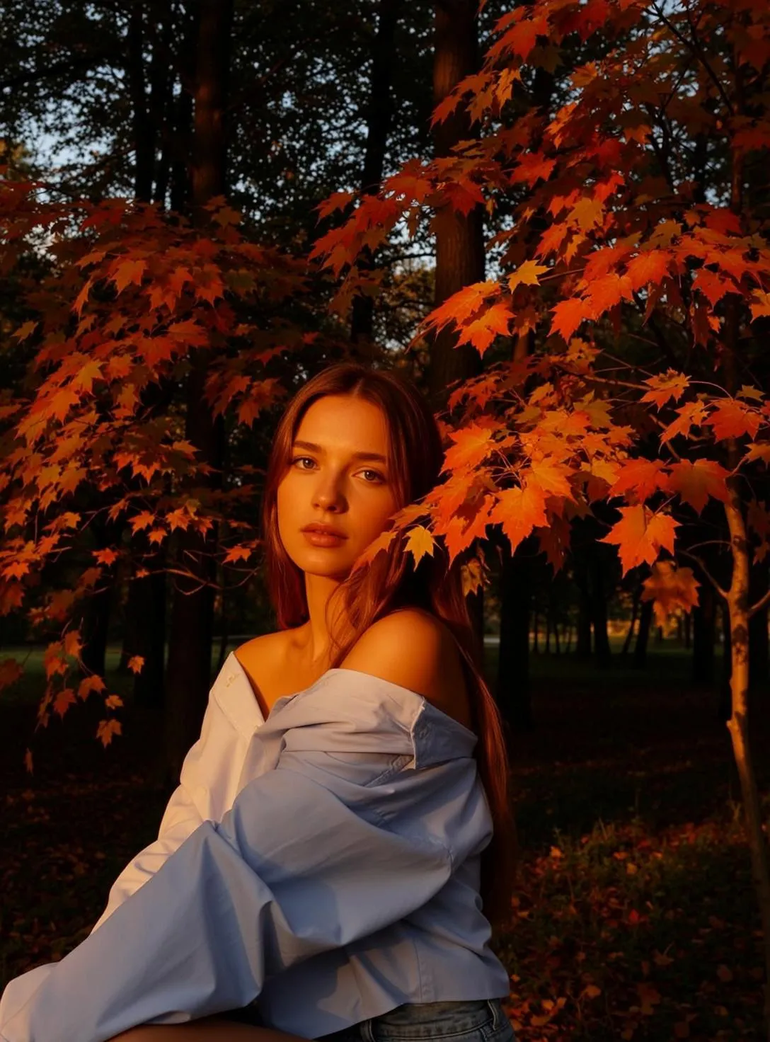 Autumn Positioned Three-quarter View Facing Slightly Towards