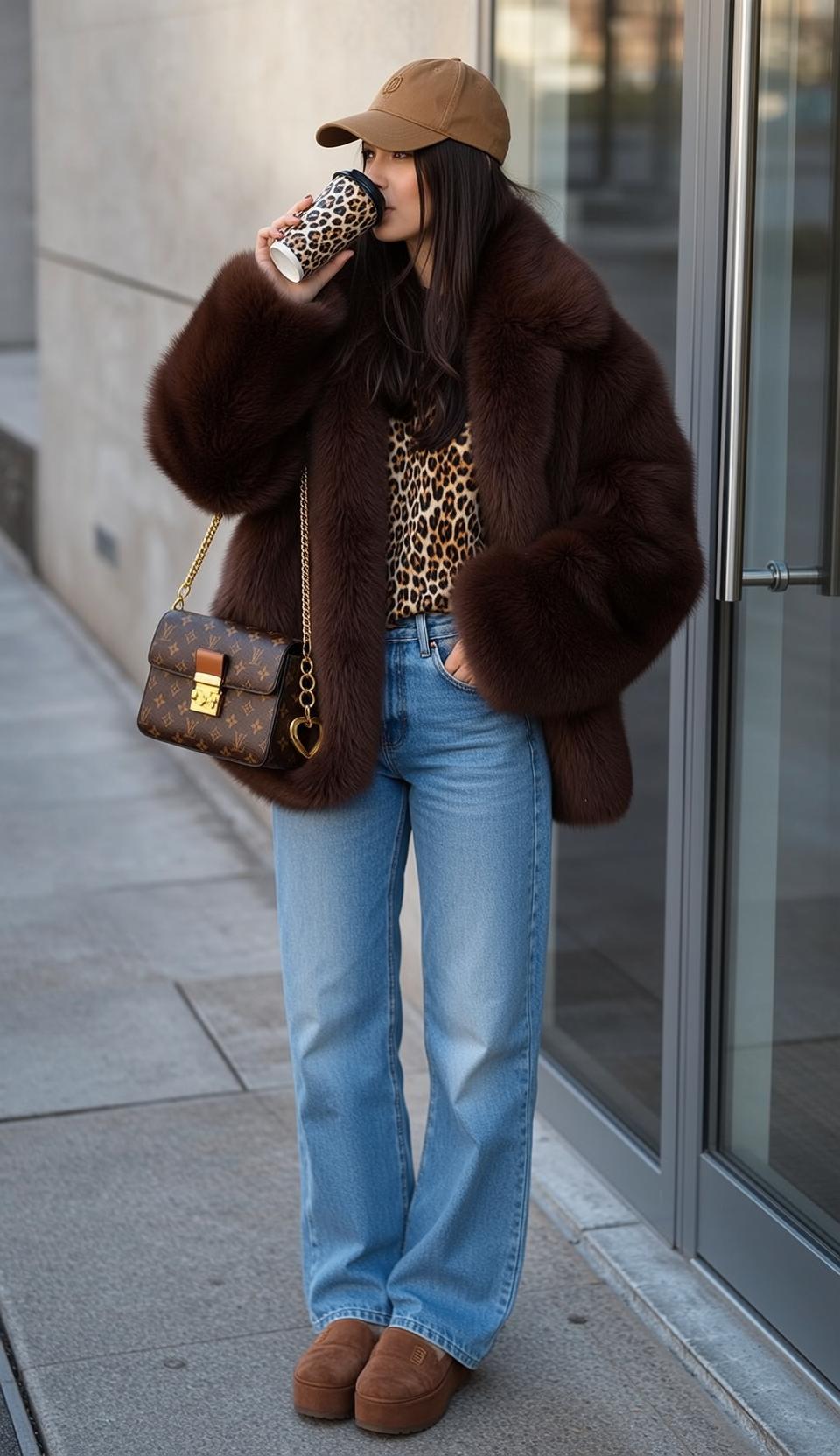 Autumn Long Dark Brown Hair Fair Skin