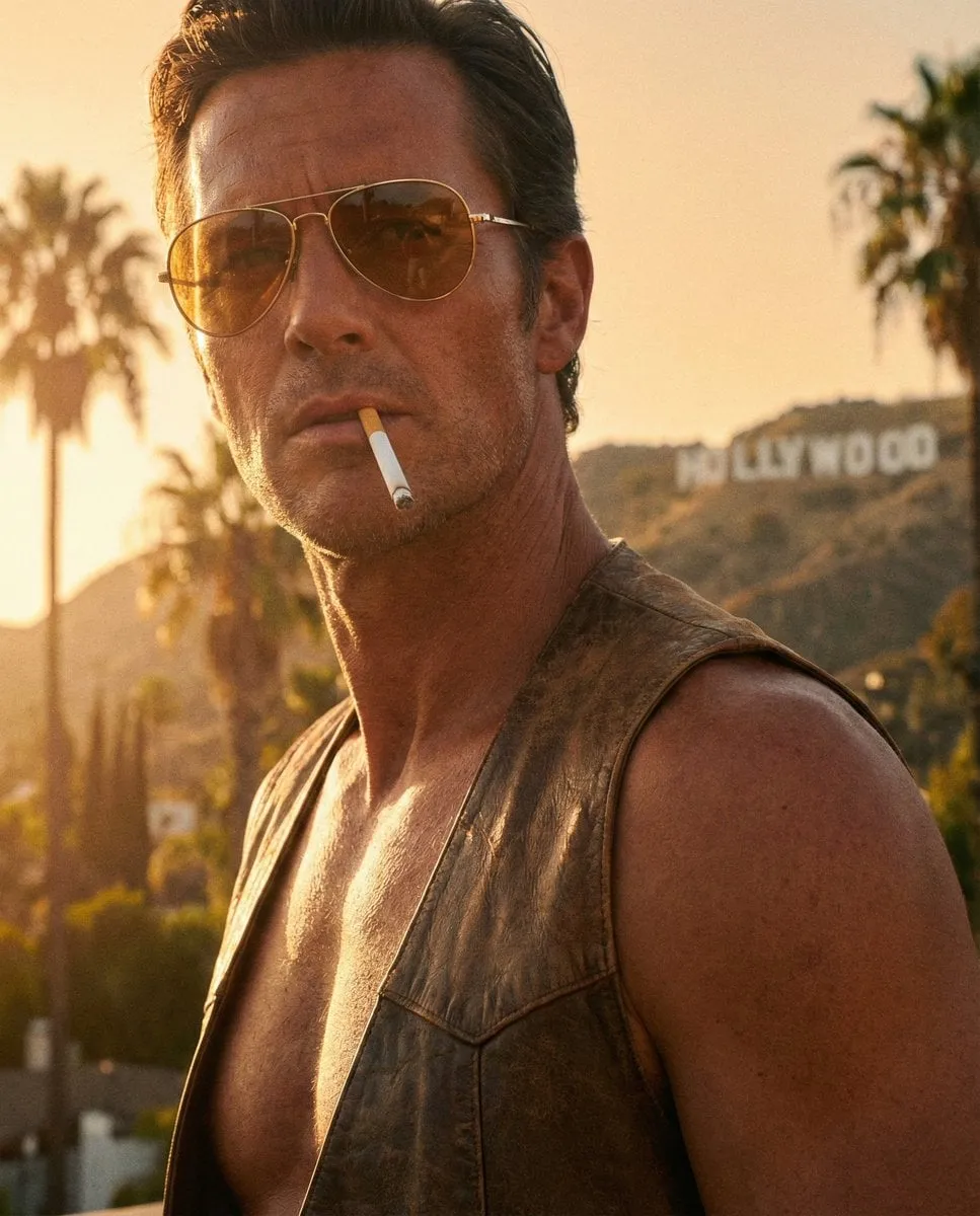 Sunglasses In A Fashion Portrait
