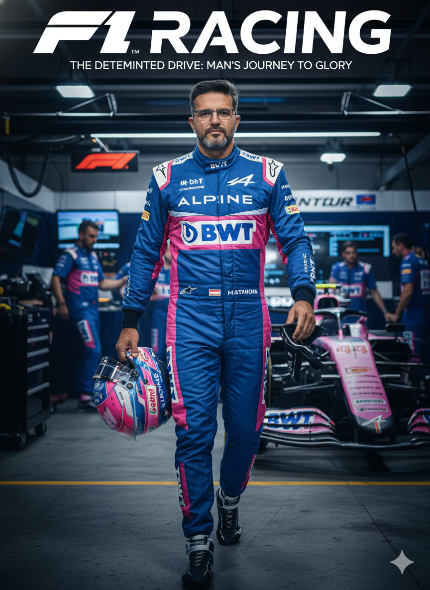 Alpine F Driver Magazine Cover