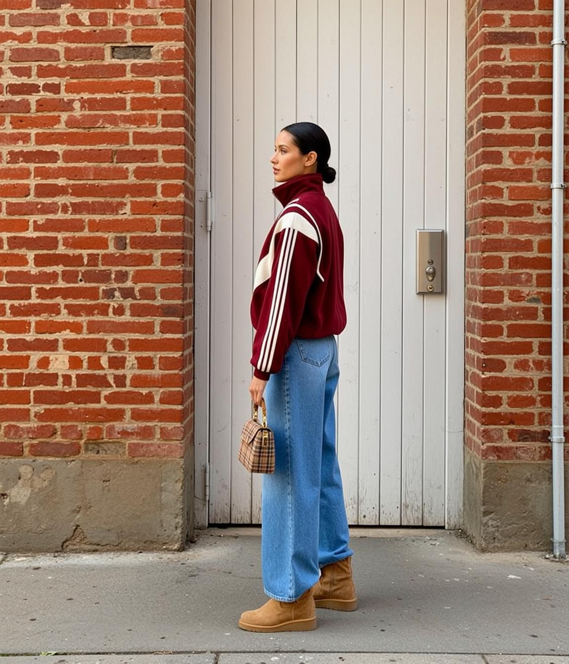 Casual Dark Brown Pulled Back Bun Fair