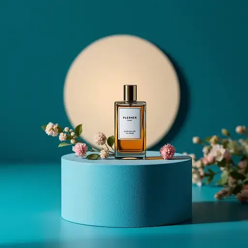 Cylinder Podium Perfume Display
