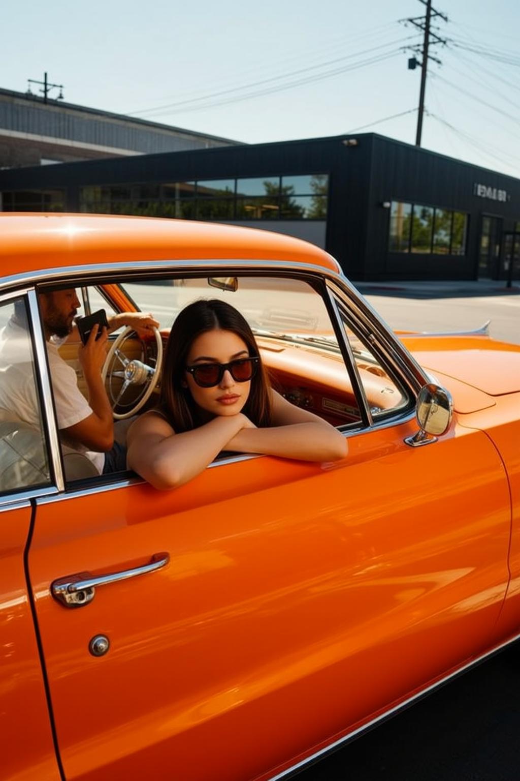 Tank Top Car Portrait