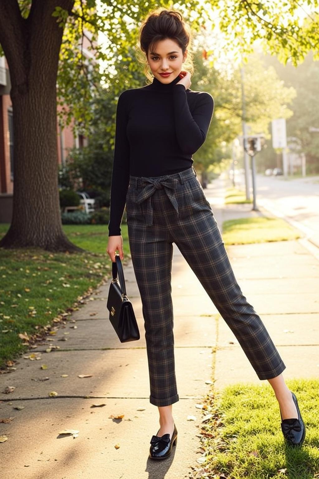 Autumn Young Dark Brown Styled Bun Fair