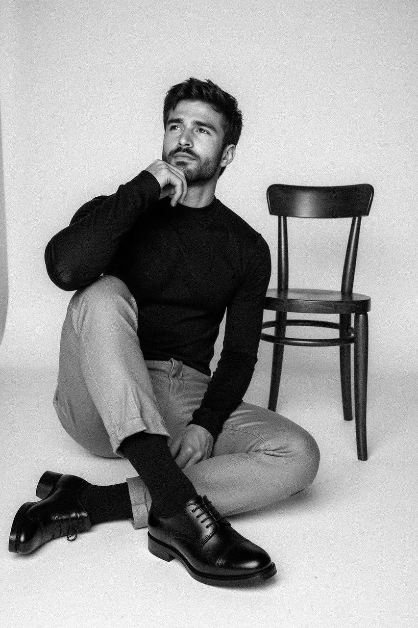 Monochrome Studio Portrait