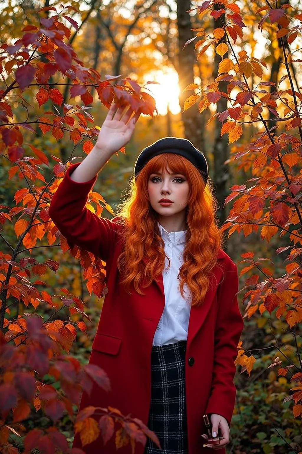 Makeup In The Forest