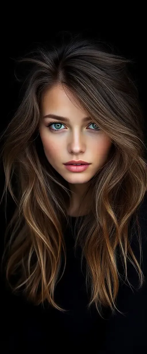 Soft Serene Supermodel Portrait