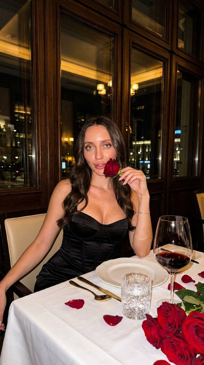 Crimson Satin Noir