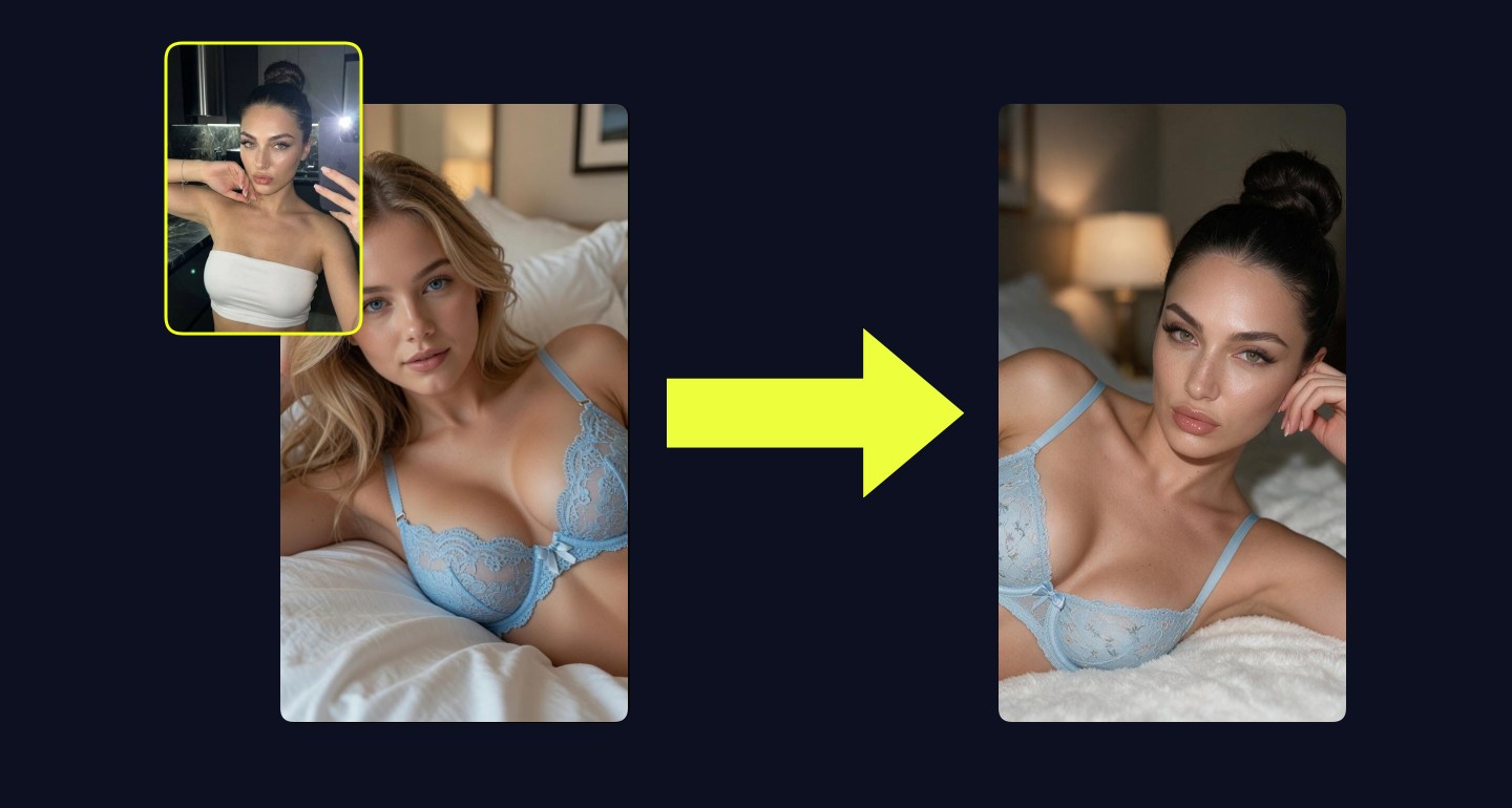 Lily remix walkthrough for Floral Lace Bra On Plush Bed