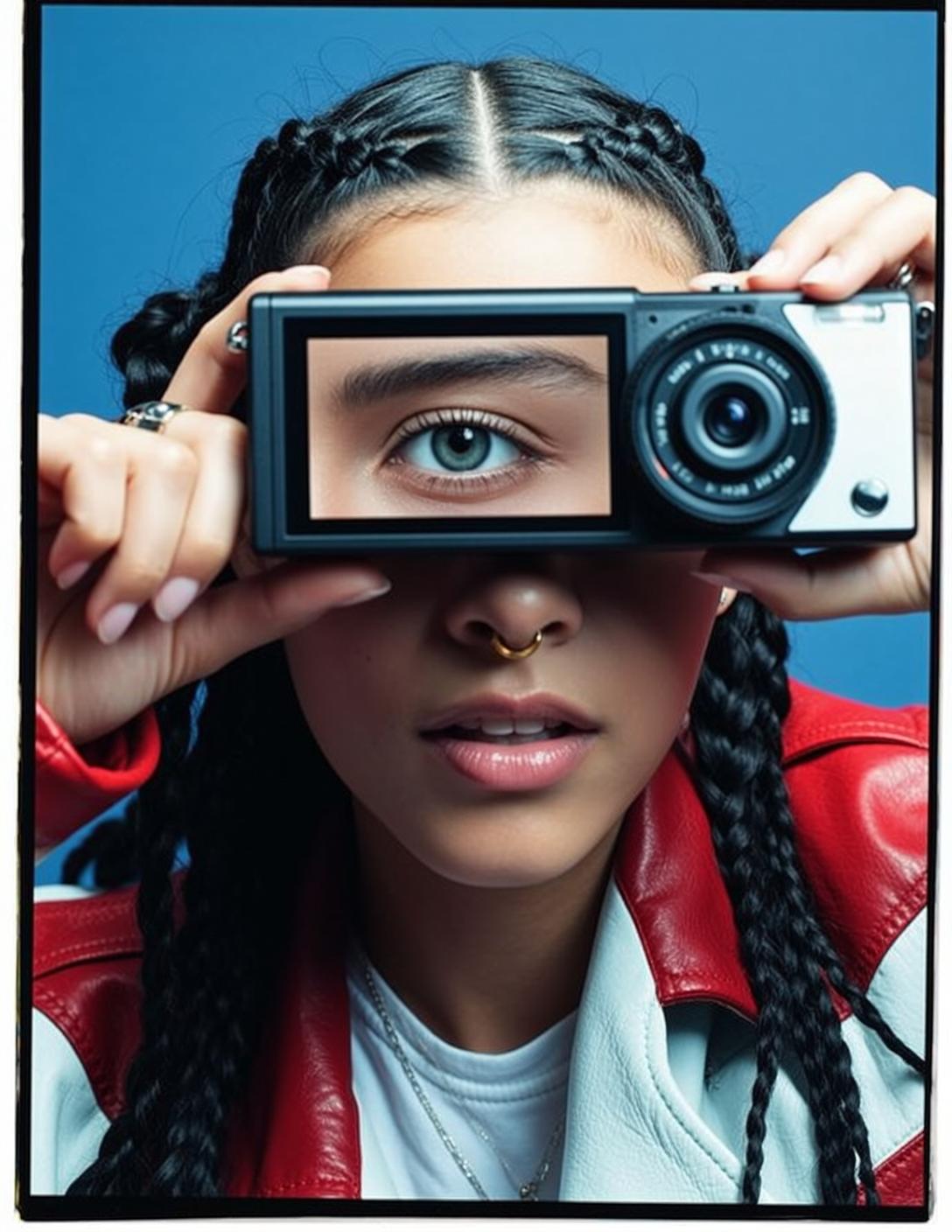 Camera Face Hidden Portrait