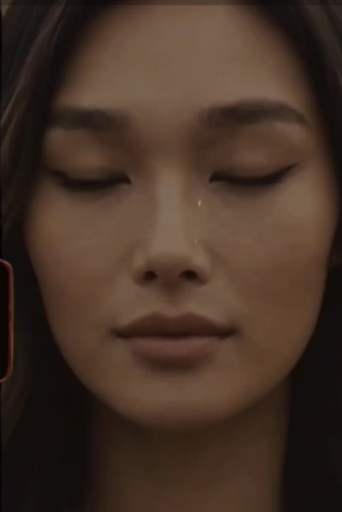 Cinematic Low Light Close Up With Tear
