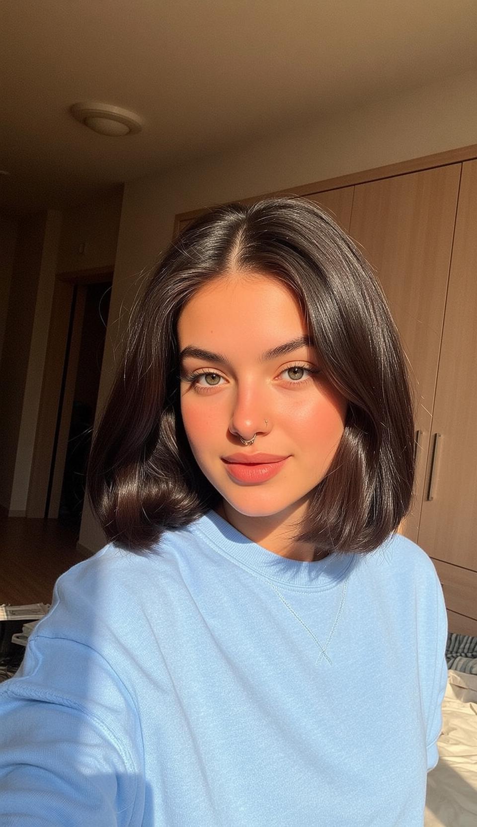 Explore Close-up Shows Facing Slight Head Tilt