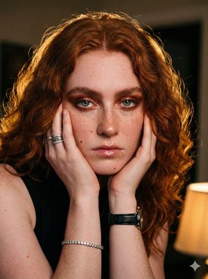 Intimate Auburn Portrait