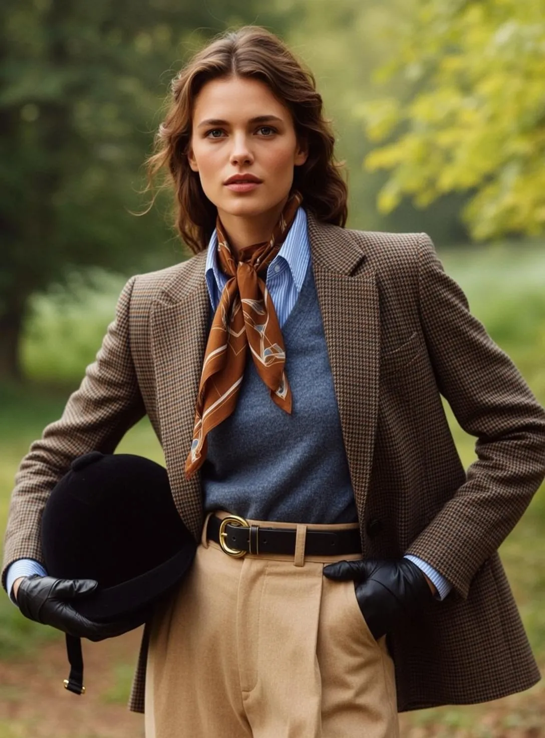 Autumn Recreate This Scene Description Hair Wavy