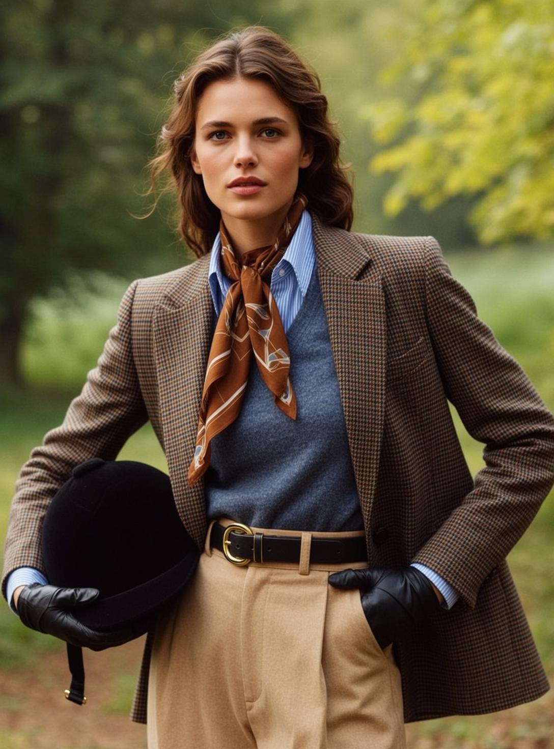 Autumn Recreate This Scene Description Hair Wavy