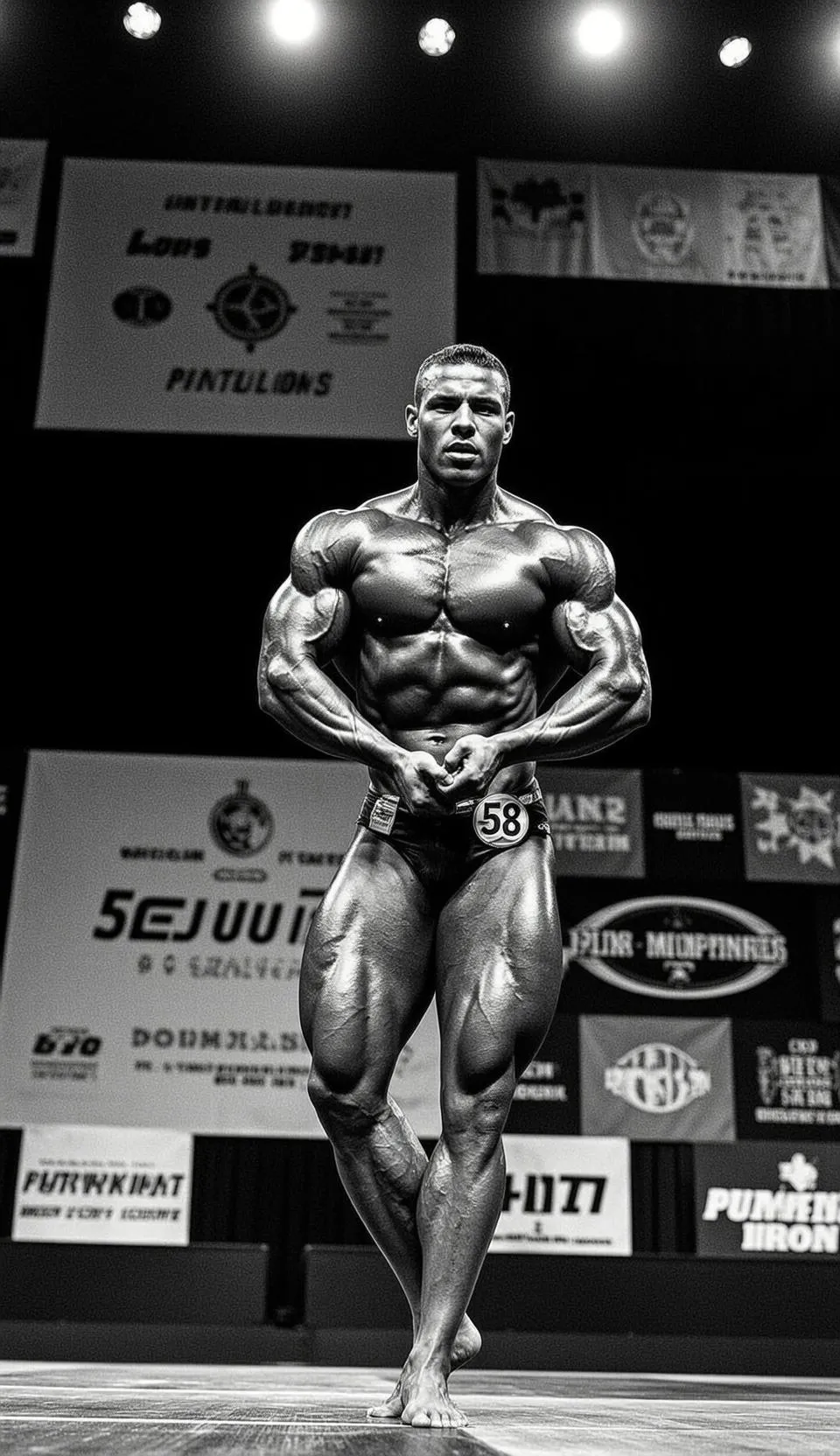 Competition Stage Posing Trunks