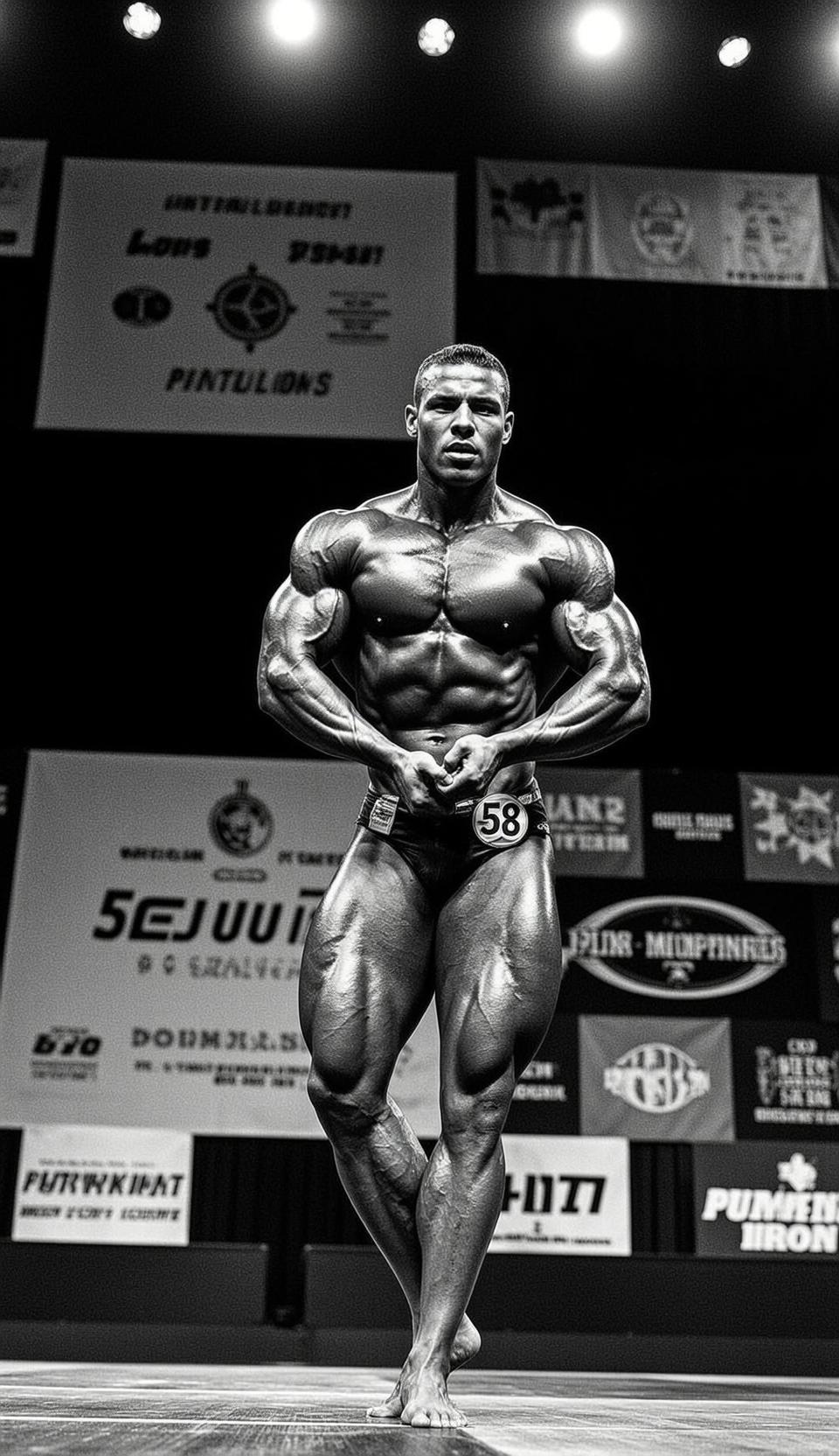 Competition Stage Posing Trunks