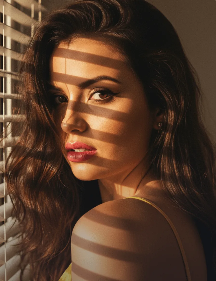Makeup In Styled Portrait