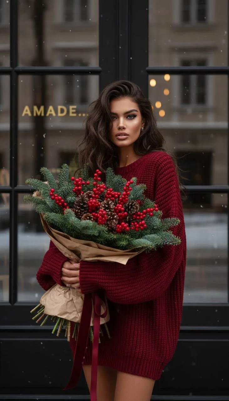 Makeup With Sweater Portrait
