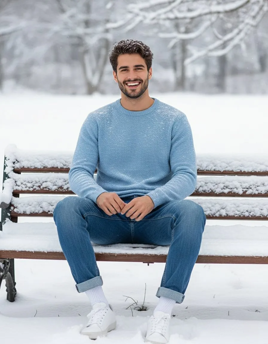 Winter Whimsy: A Snowy Smile