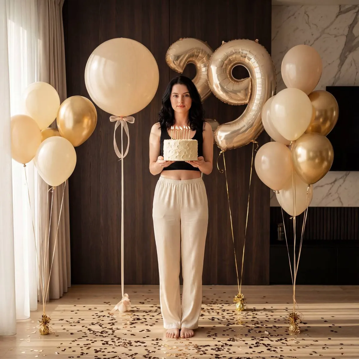 Birthday Celebration Portrait