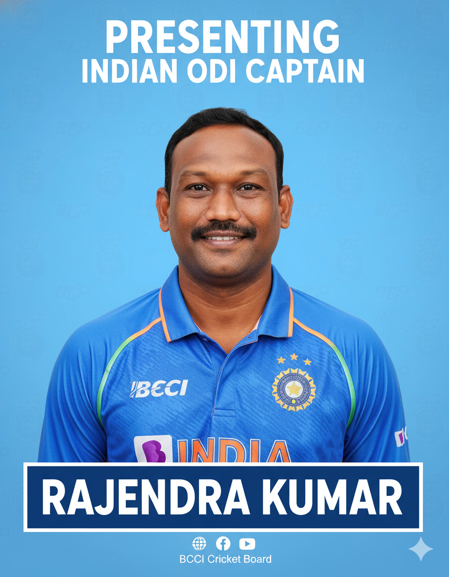 Indian Cricket Captain Announcement