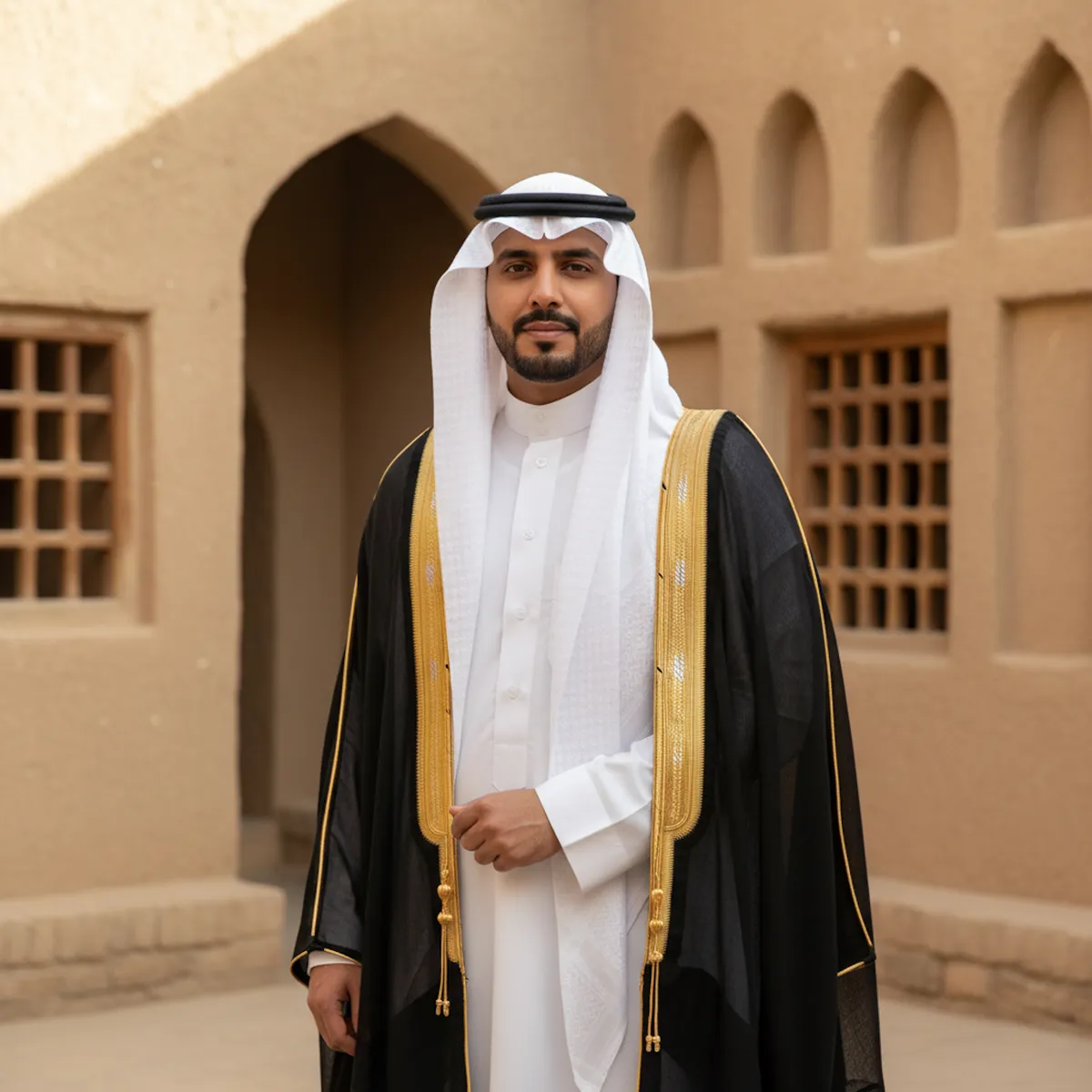traditional Saudi outfit