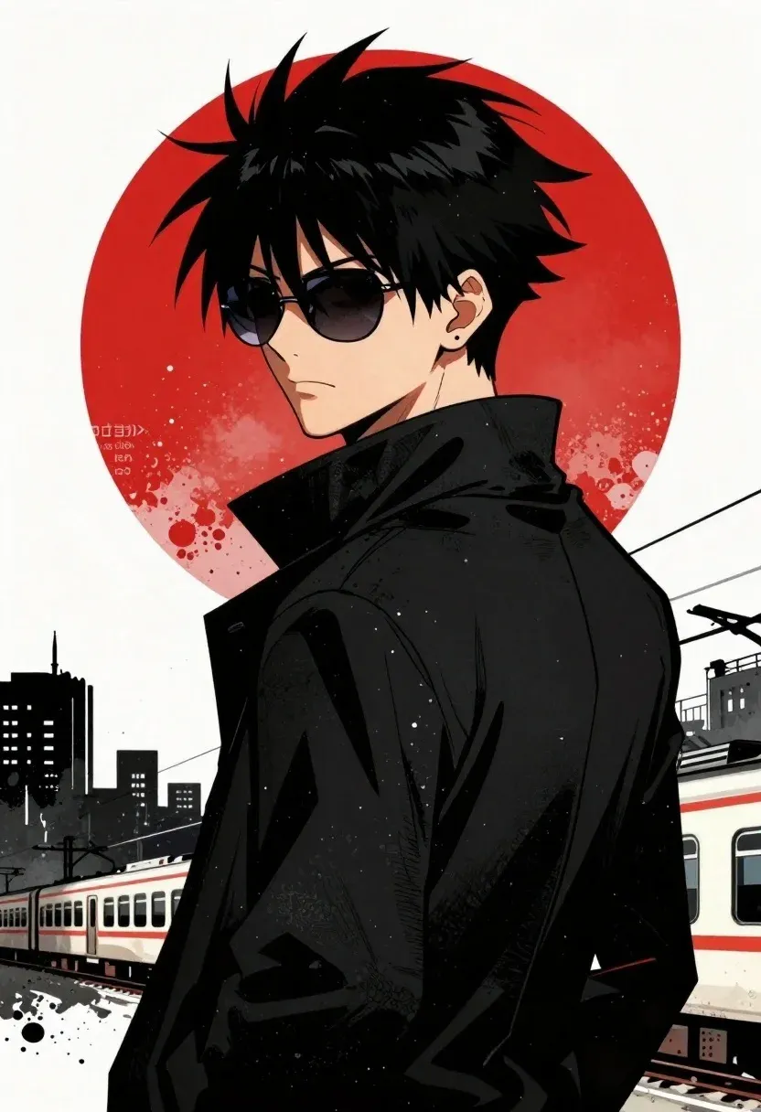 Sunglasses In Styled Portrait