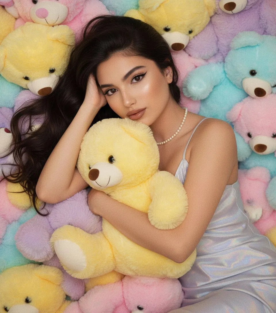 Makeup And Necklace In Fashion Portrait