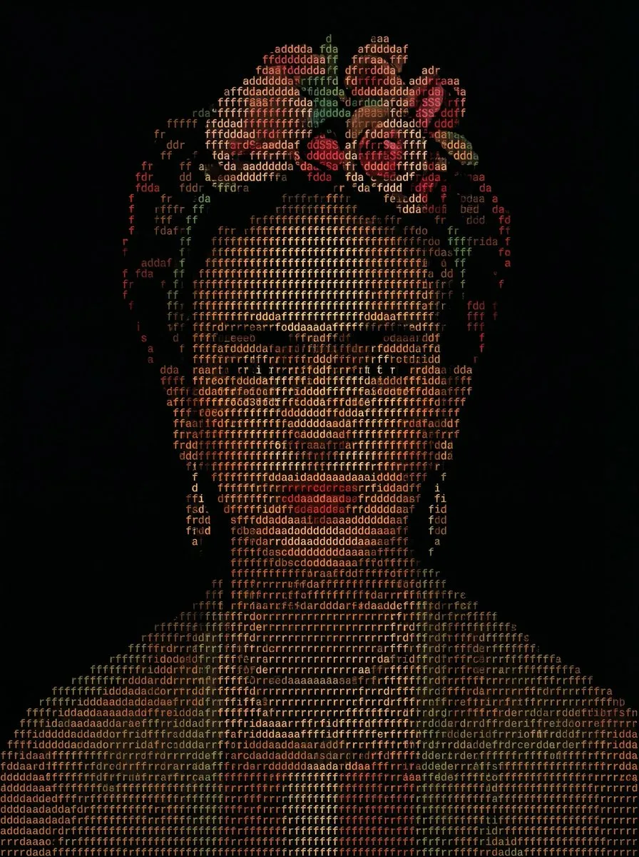 Frida Reimagined: An ASCII Masterpiece