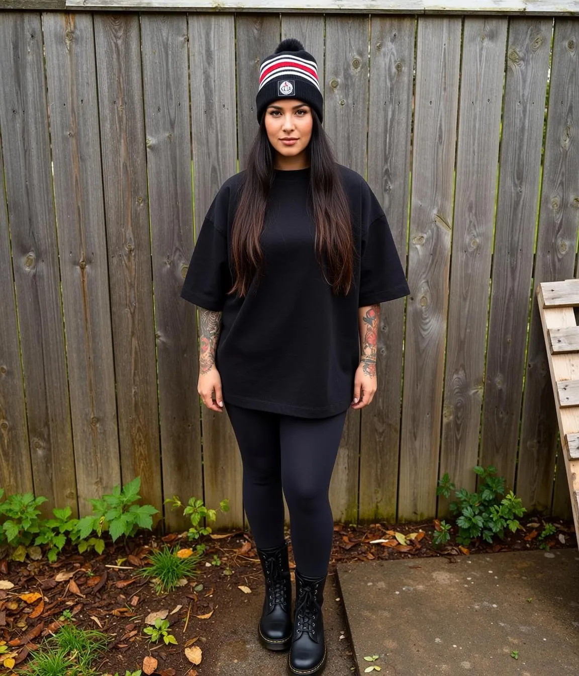 Explore Stands Facing Her Body Positioned Centrally
