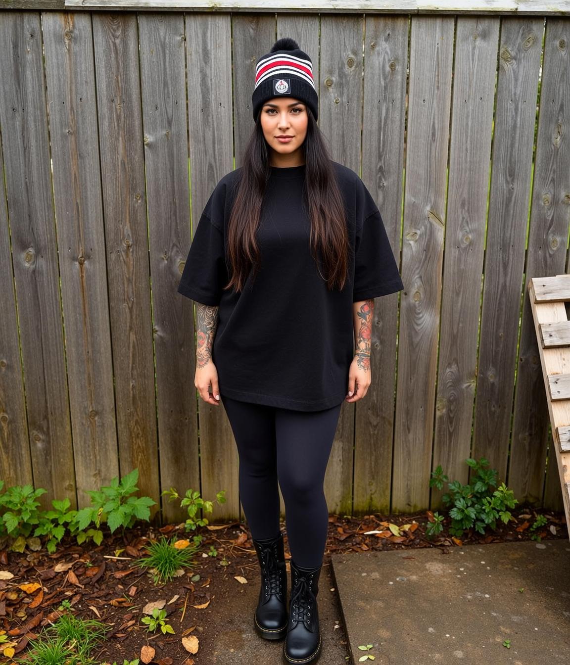 Explore Stands Facing Her Body Positioned Centrally