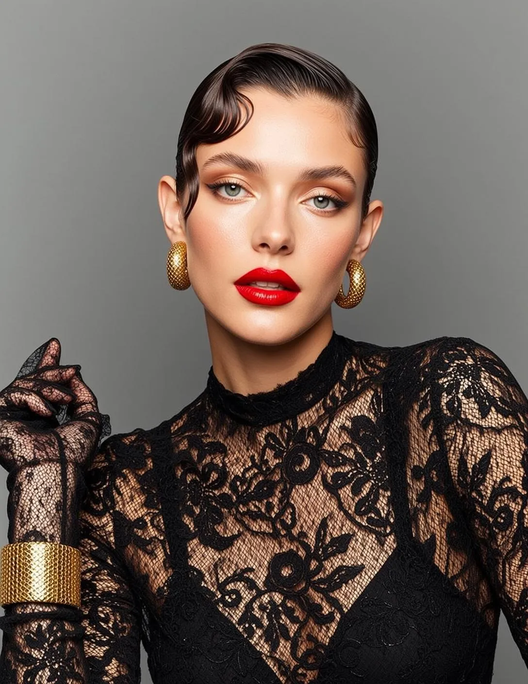 Makeup In Styled Portrait