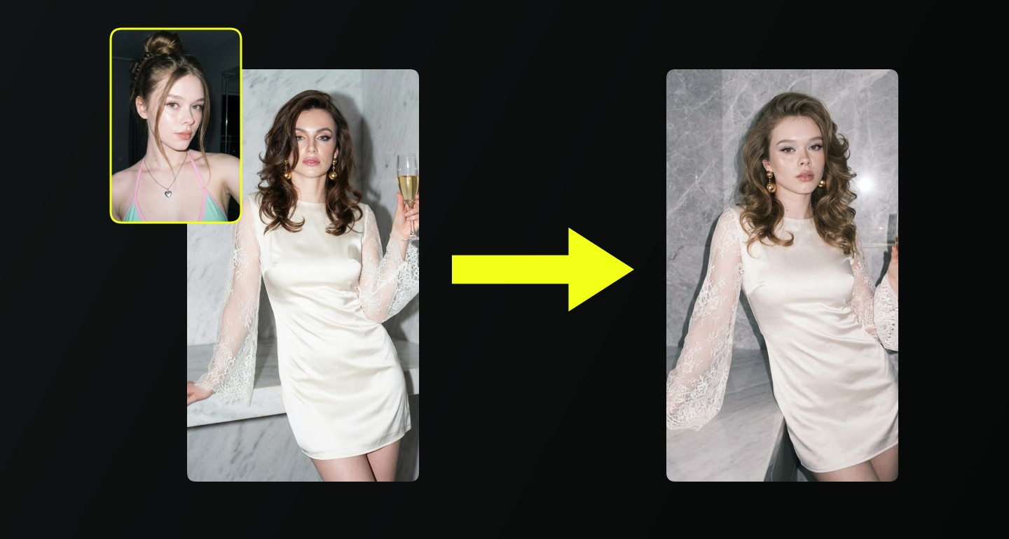 Mila remix walkthrough for Makeup And Earrings With Short Ivory Satin Dress