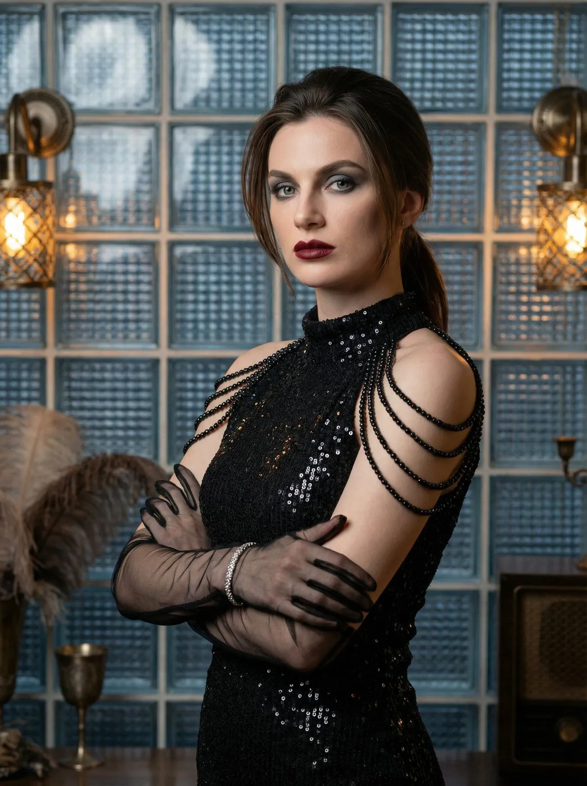 Makeup With Dress Portrait