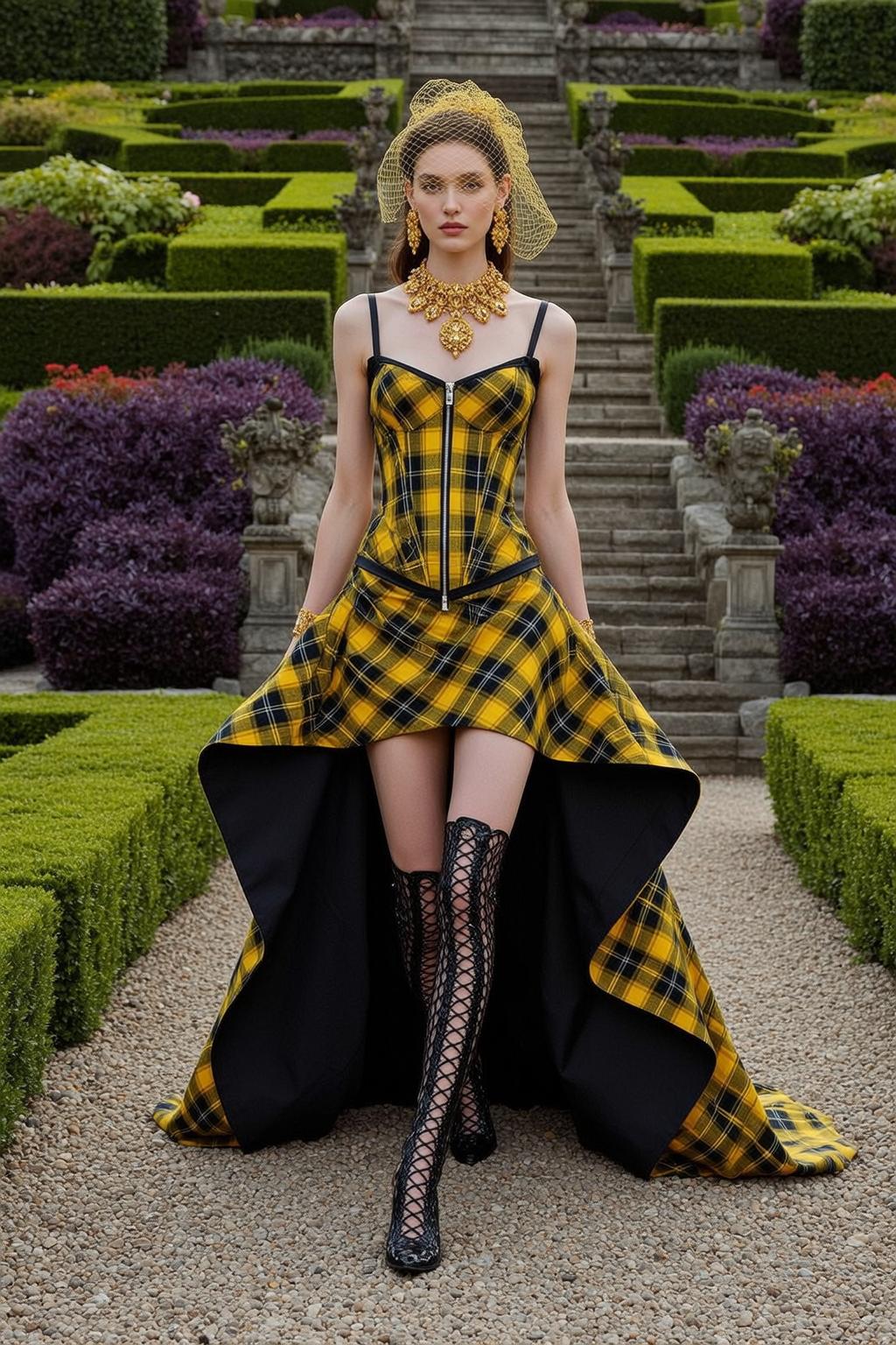 Fashion Week Young Brown Fair Yellow Black