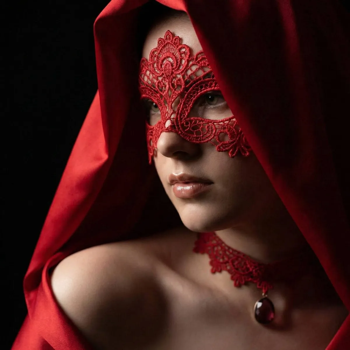 Stunning Masked Portrait
