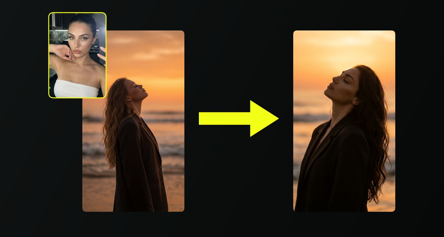 Lily remix walkthrough for Sunset Ocean Blazer Golden Hour Film Grain