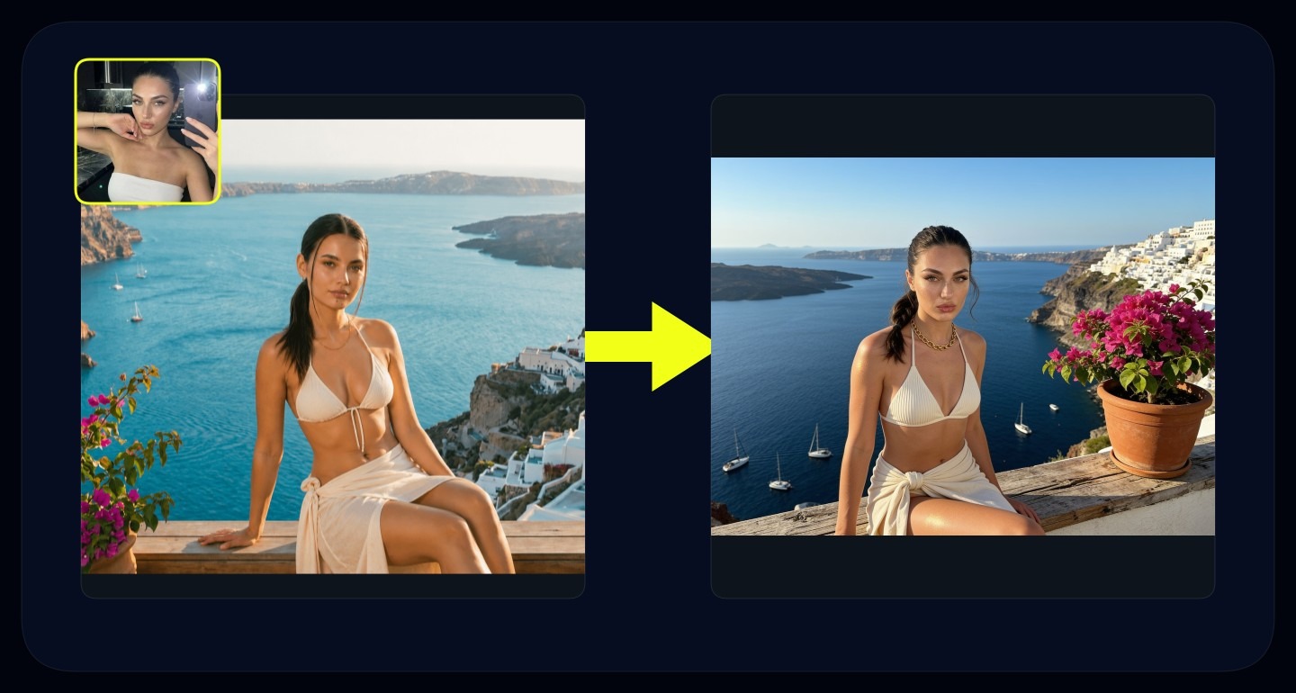 Lily remix walkthrough for Cream Colored Ribbed Triangle Bikini Top In Weathered Wooden Ledge