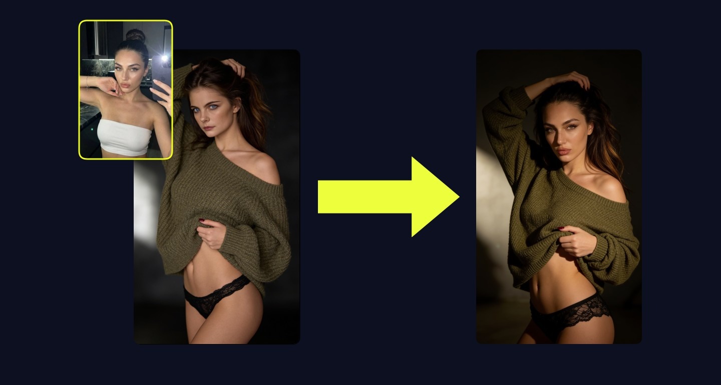 Lily remix walkthrough for Moody Studio Fashion Shot