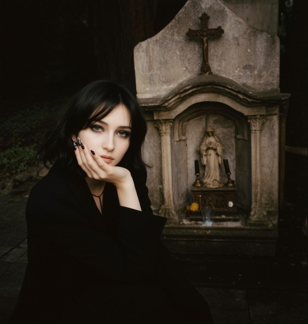Cemetery Blazer Portrait