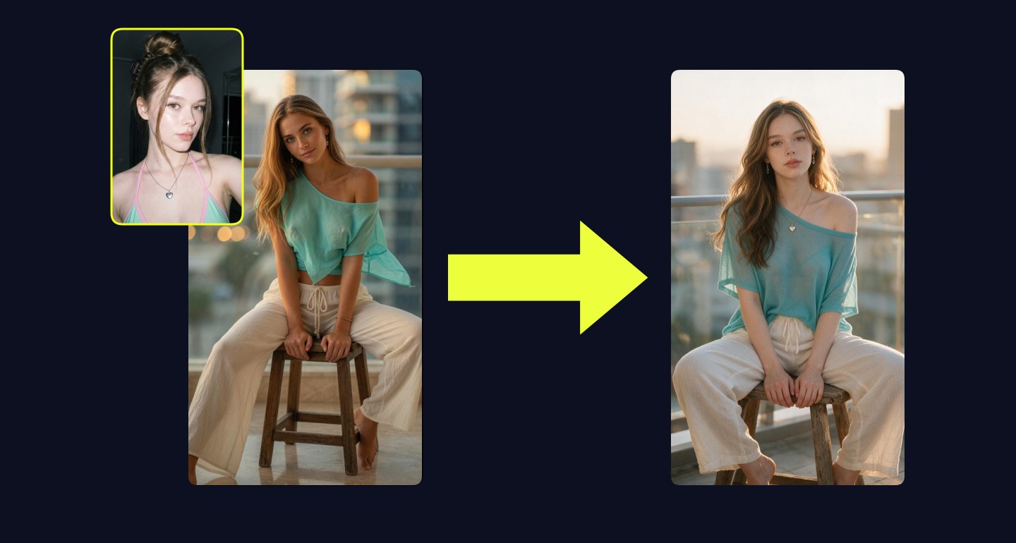 Mila remix walkthrough for Balcony Sunset Cityscape Barefoot In Linen Trousers