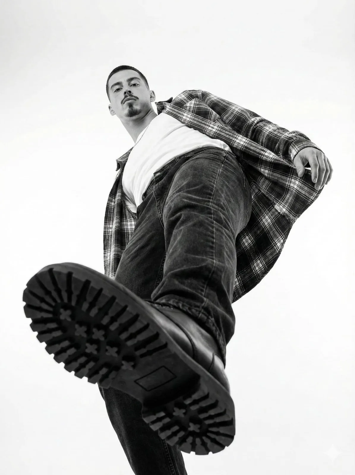 Extreme Low Angle Fashion Shot